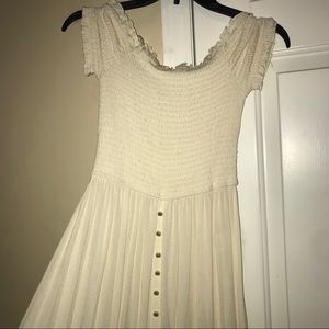 Boho cream dress